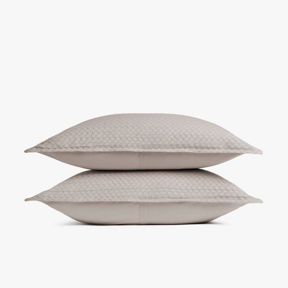 Standard Honeycomb Sham Set Parchment - Parachute